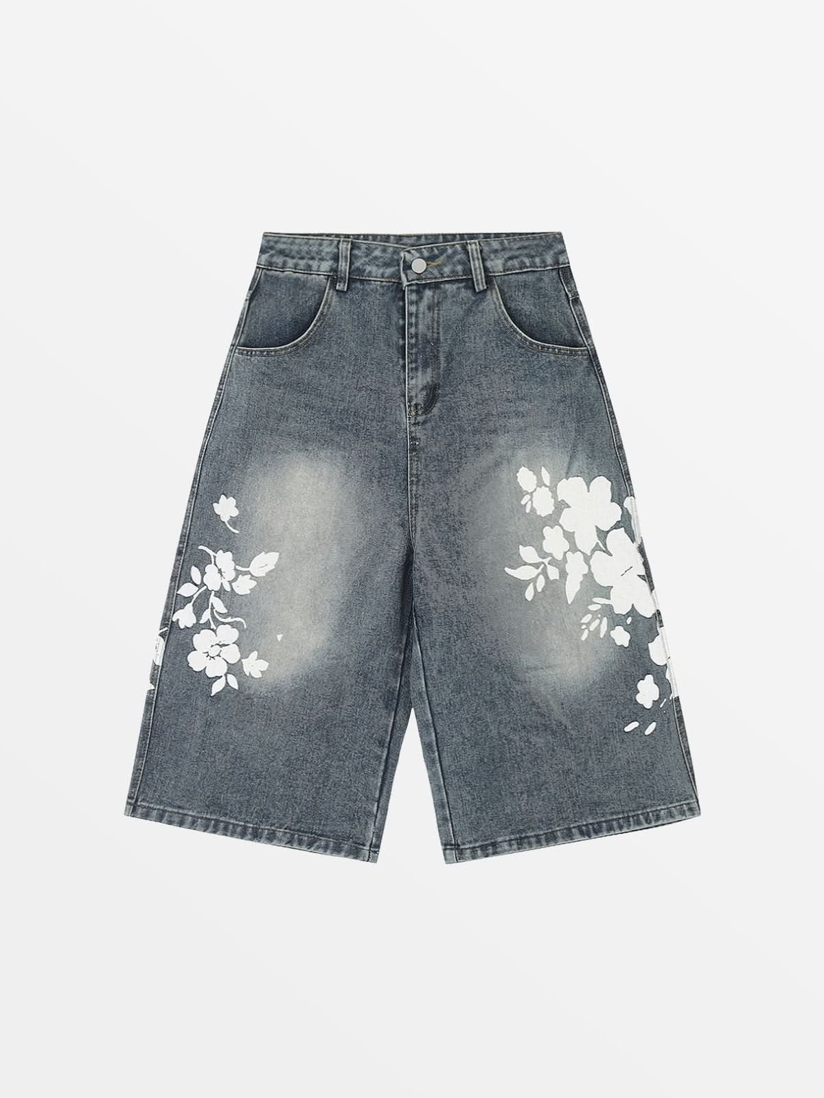 Short en Jean Dialgo Bleu — Short Denim Streetwear Y2K ShineAndGlory