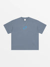 T-SHIRT "NOSTRA"-SHINEANDGLORY-Gris Bleu-S-SHINEANDGLORY