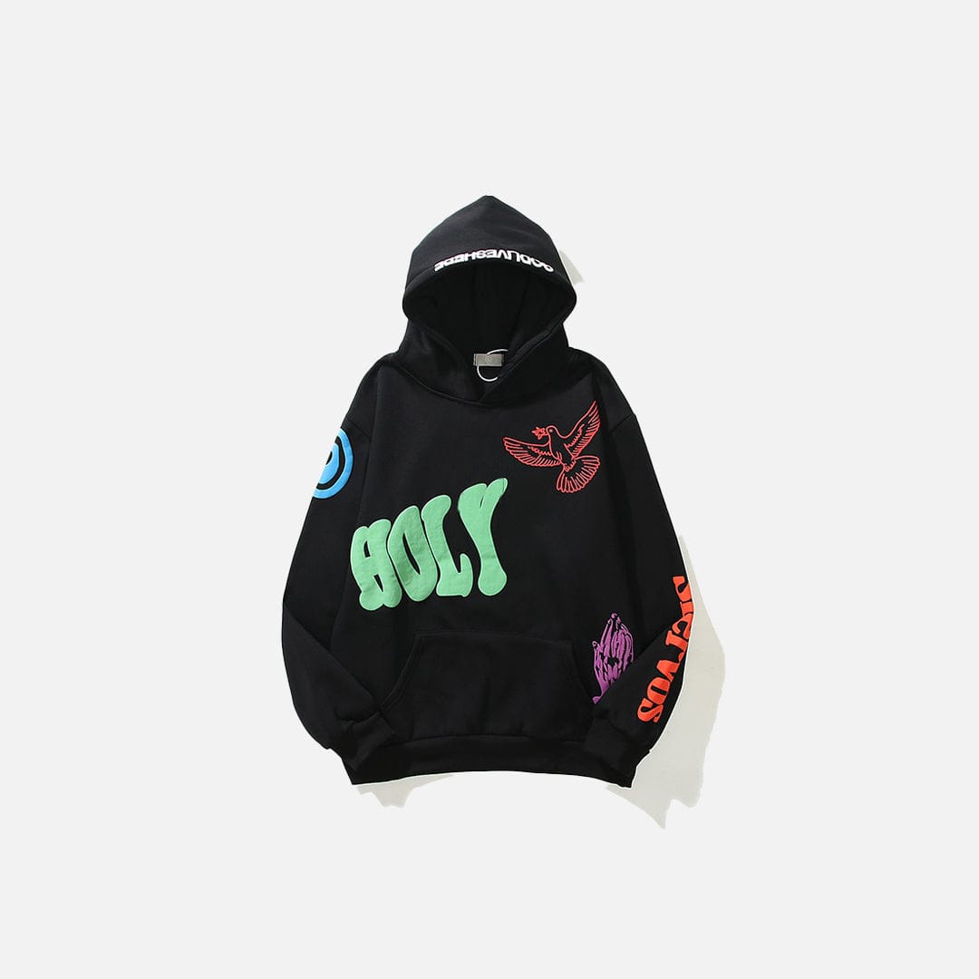 Hoodie Godwin Gris — Hoodie Streetwear Y2K ShineAndGlory