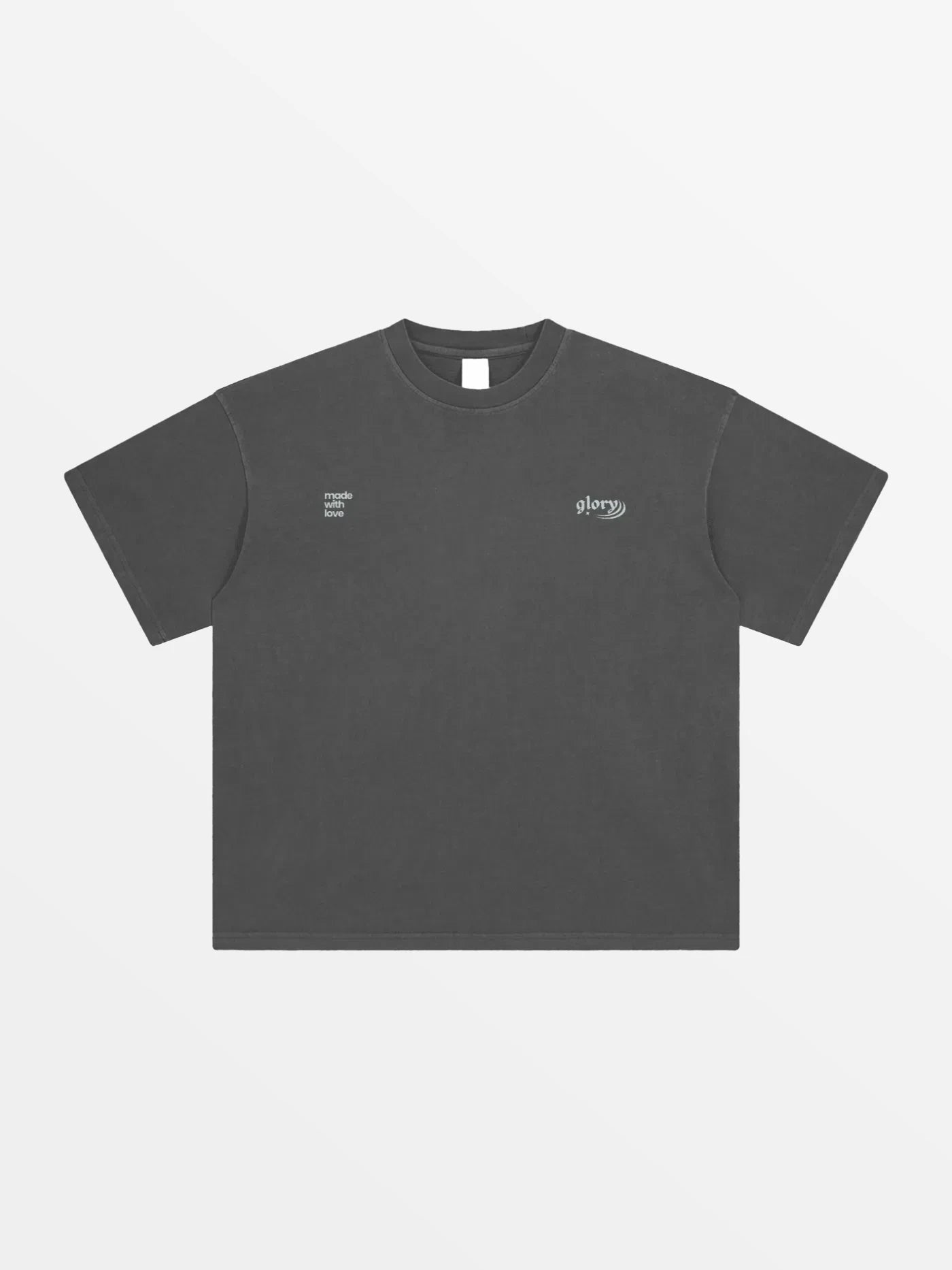 T-SHIRT "KOULMA"-SHINEANDGLORY- Gris-S-SHINEANDGLORY