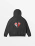 SWEAT ZIP "BROKEN-SHINEANDGLORY-SHINEANDGLORY