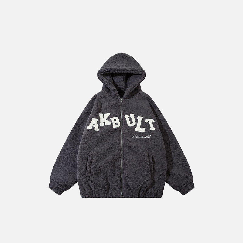 SUDADERA CON CREMALLERA "WINTER FLEECE"