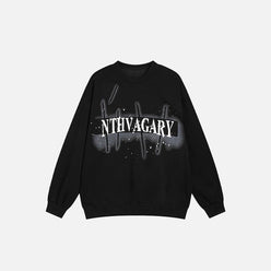 SUDADERA "LETTER LOOSE"