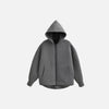 SUDADERA CON CREMALLERA "THICK SOLID"