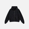 SUDADERA CON CREMALLERA "TORN TRACKS"