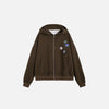 SUDADERA CON CREMALLERA "LOOSE SPORTS"