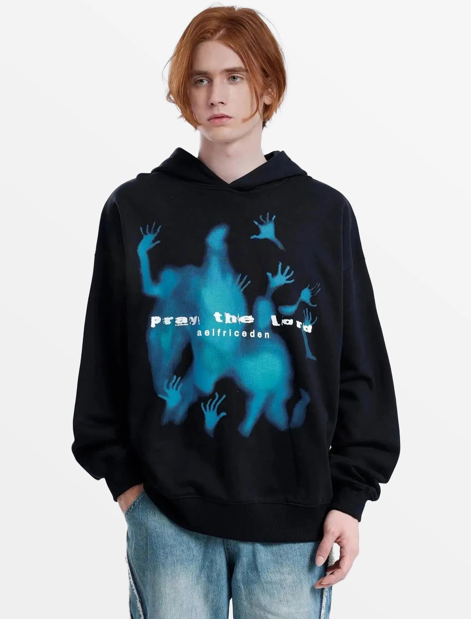 HOODIE "ANGORIA"-SHINEANDGLORY-SHINEANDGLORY
