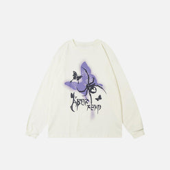 SUDADERA "BUTTERFLY AND"