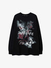 MANICA LUNGA "BUTTERFLY SCRIPT"