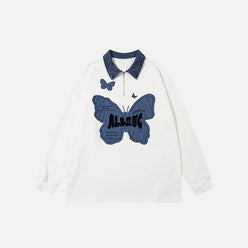 SUDADERA "PARCHE MARIPOSA"