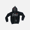 SUDADERA CON CREMALLERA "NEGRA"