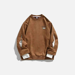 SUDADERA "LAYERED CUFF"