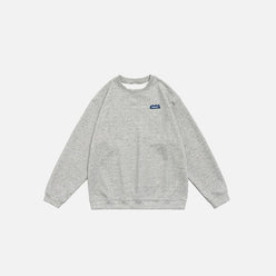 SUDADERA "SOLID EMBROIDERED"