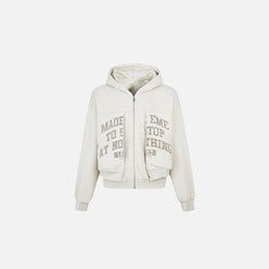 SUDADERA CON CREMALLERA "MOTIVACIONAL"