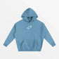 HOODIE "SINT"-SHINEANDGLORY-Medium Bleu-S-SHINEANDGLORY