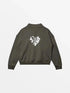 HALF ZIP "GANJI"-SHINEANDGLORY-SHINEANDGLORY