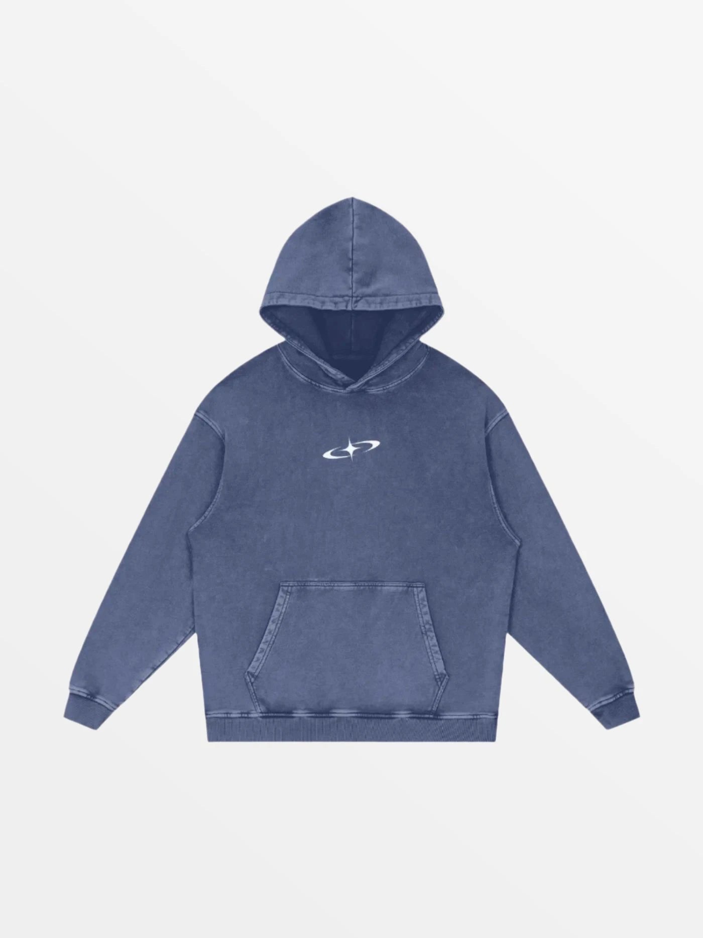 HOODIE "BOBA"-SHINEANDGLORY- Bleu-S-SHINEANDGLORY