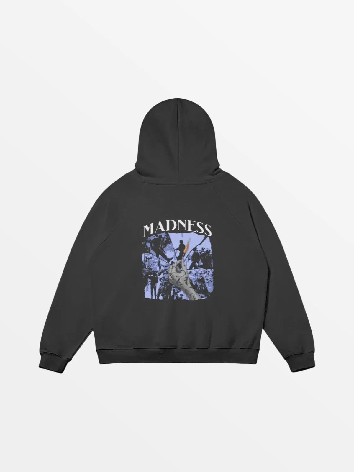 HOODIE "MADNESS"-SHINEANDGLORY-SHINEANDGLORY