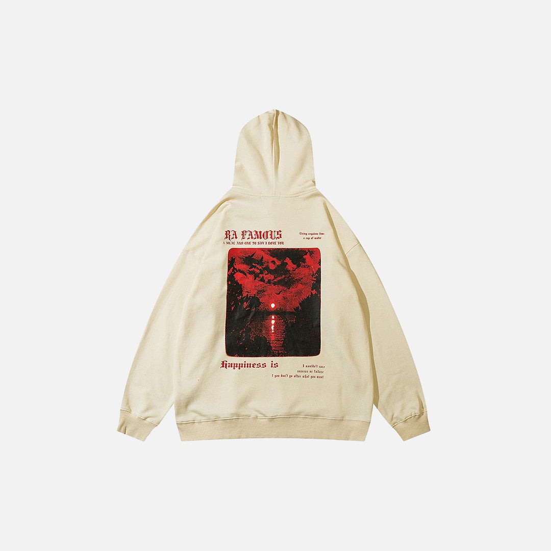 HOODIE "ROT"