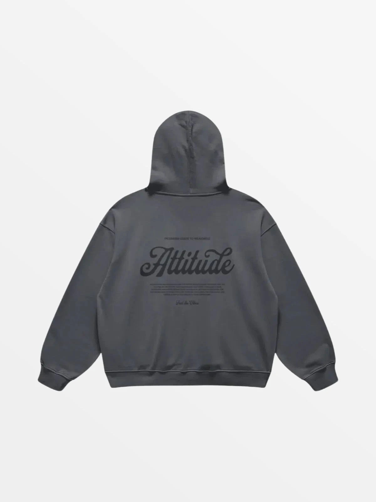 HOODIE "ATTITUDE"-SHINEANDGLORY-SHINEANDGLORY