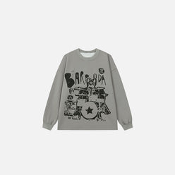 SUDADERA "ROCKSTAR CAT"