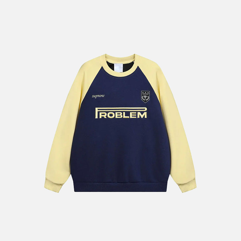 FELPA "LOOSE PATCHWORK"