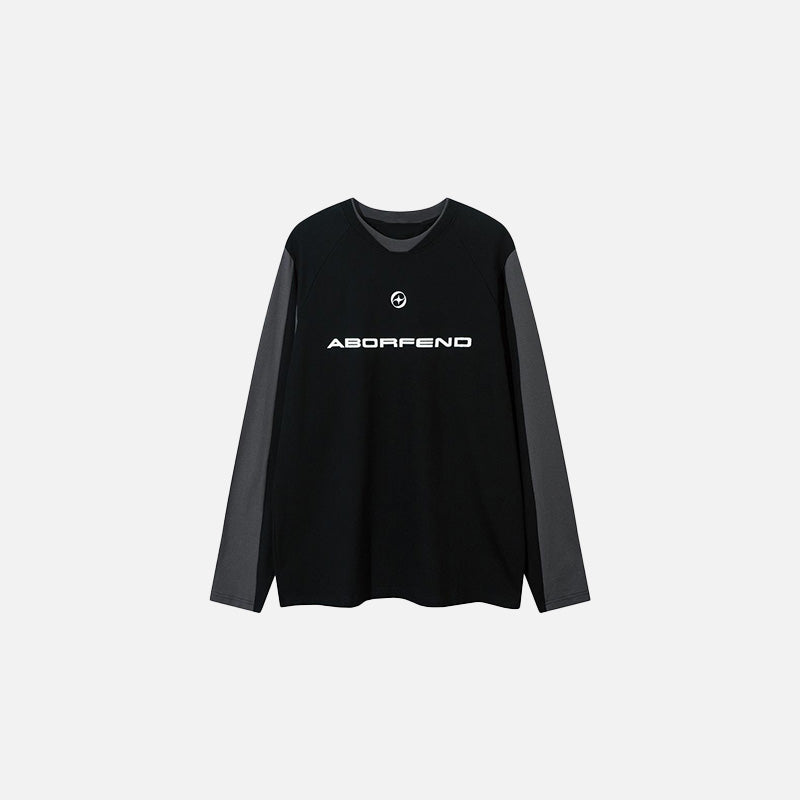 FELPA "MINIMALIST PATCHWORK"