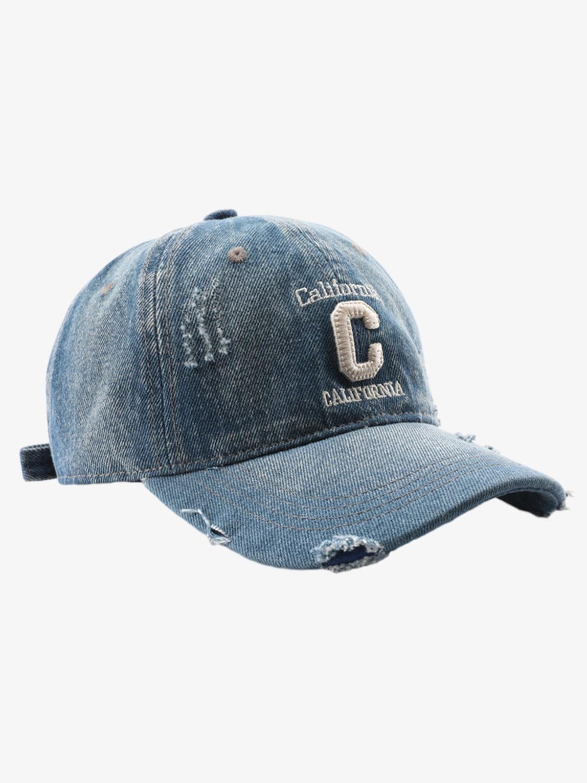 Casquette C Retro Noir — Casquette Cap Streetwear Y2K ShineAndGlory