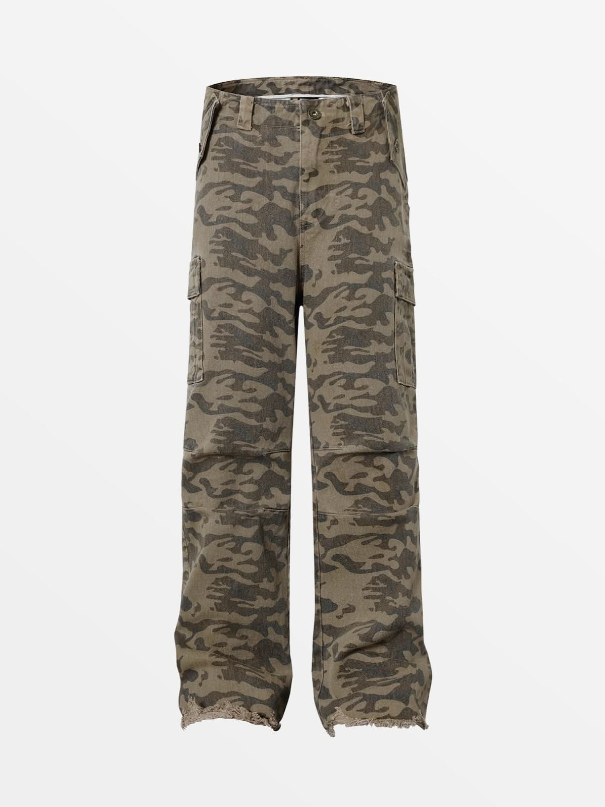Jean Wanzen Camouflage classique — Pantalon Streetwear Y2K ShineAndGlory