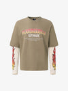 MANICA LUNGA "GRADIENT LETTERS"