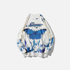 SUDADERA "BUTTERFLY BLUE"