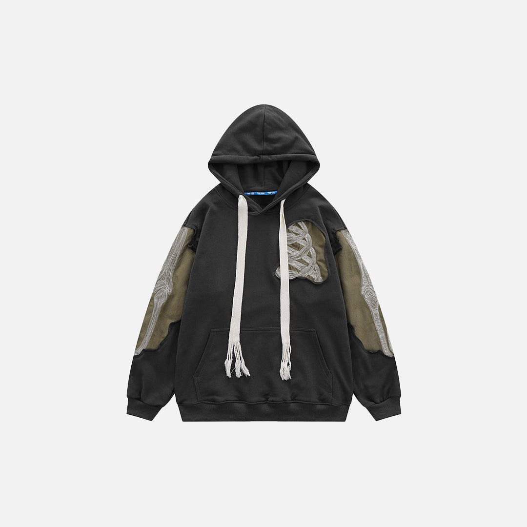 HOODIE "BESTICKT"