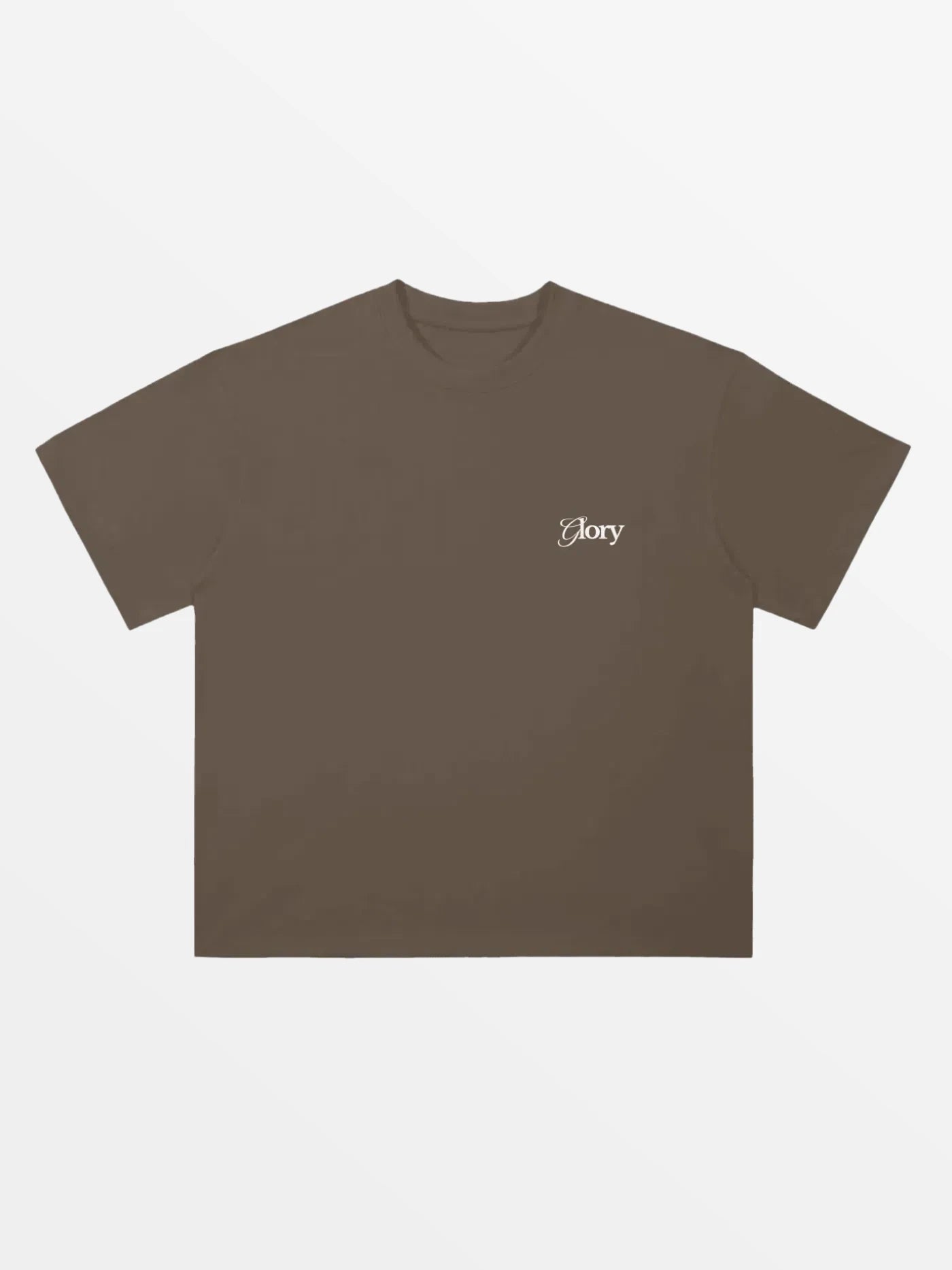 T-SHIRT "GOMOR"-SHINEANDGLORY-Coffee-S-SHINEANDGLORY