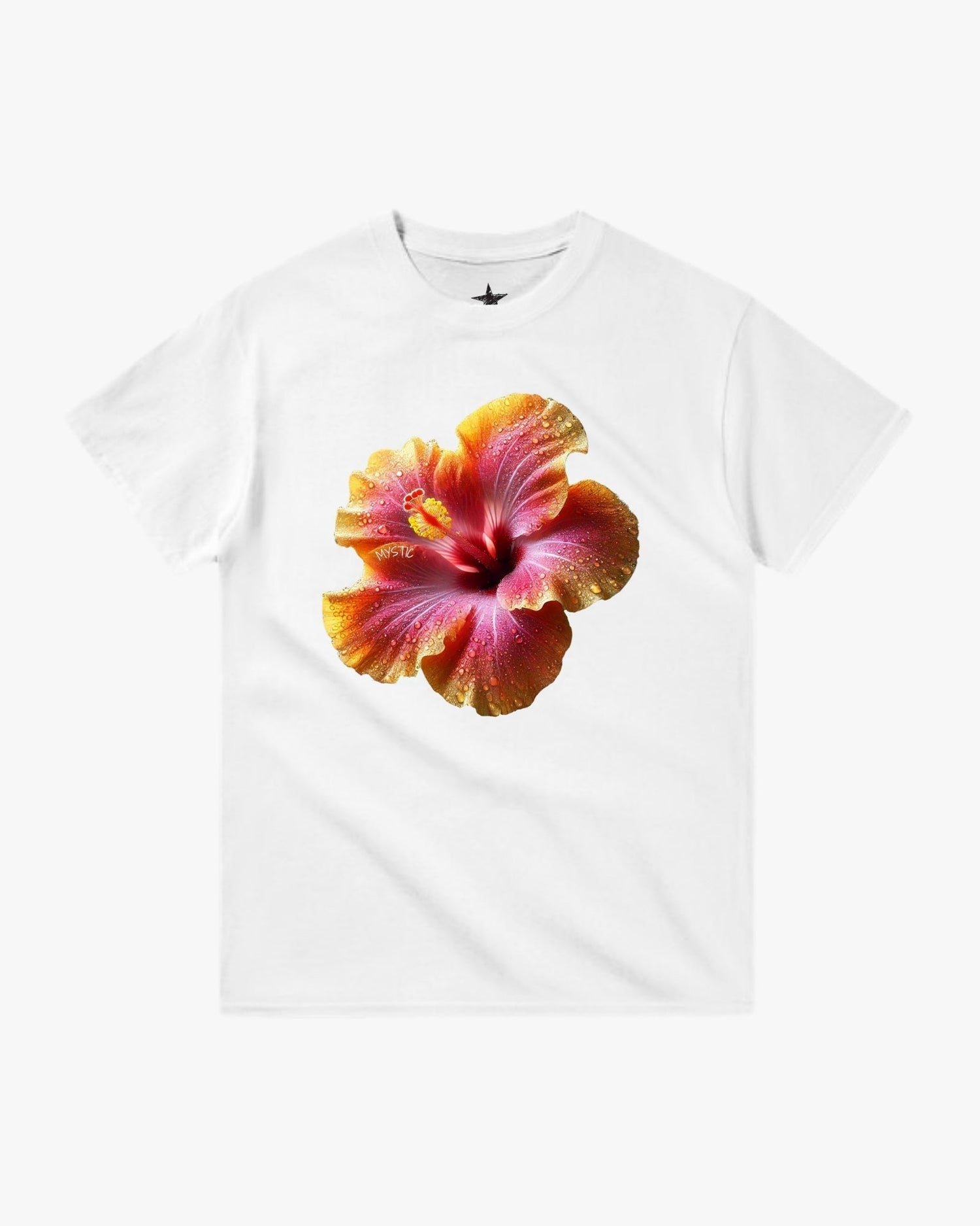 T-Shirt Miss Hibiscus Blanc — T-Shirt Streetwear Y2K ShineAndGlory