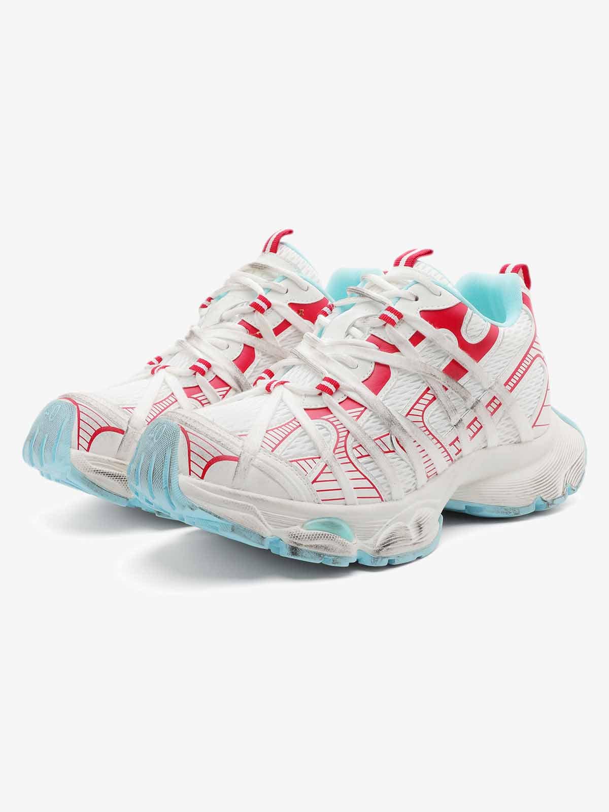 Sneakers Mesh Bleu clair — Sneakers Baskets Streetwear Y2K ShineAndGlory