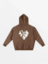 HOODIE "LOVE"-SHINEANDGLORY-SHINEANDGLORY