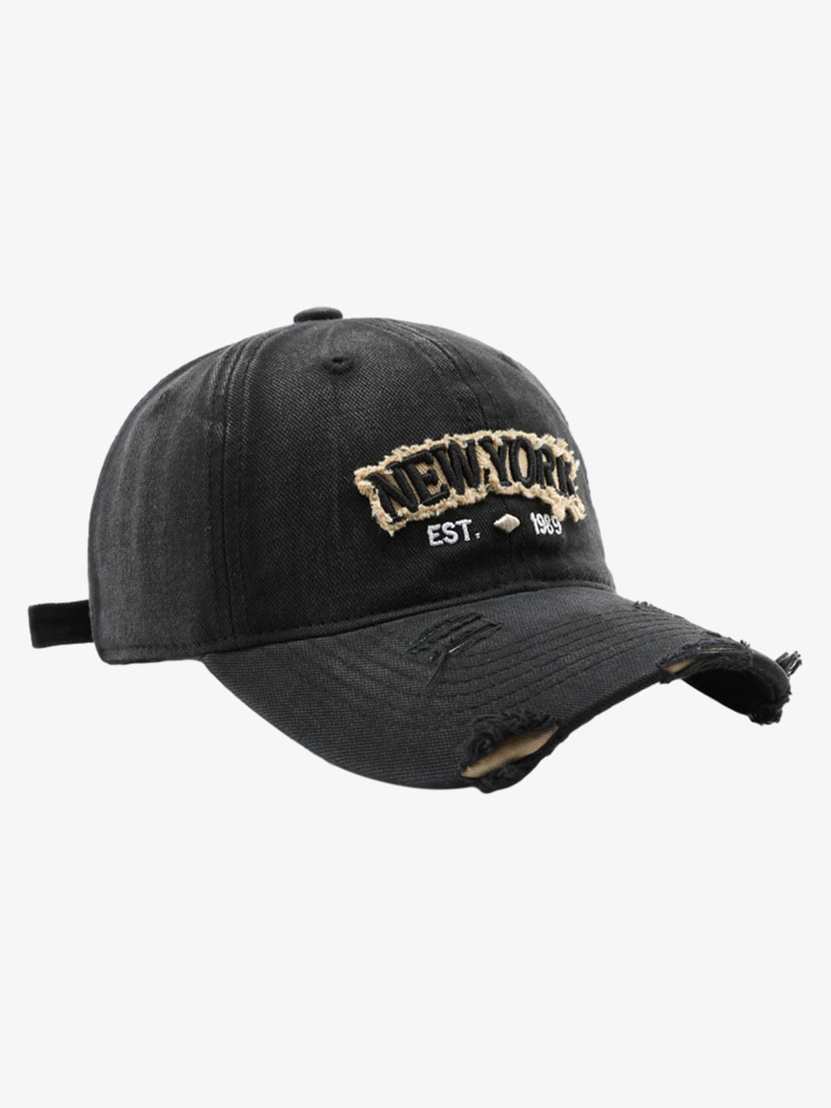 Casquette Lettrage Vintage Bleu marine — Casquette Cap Streetwear Y2K ShineAndGlory