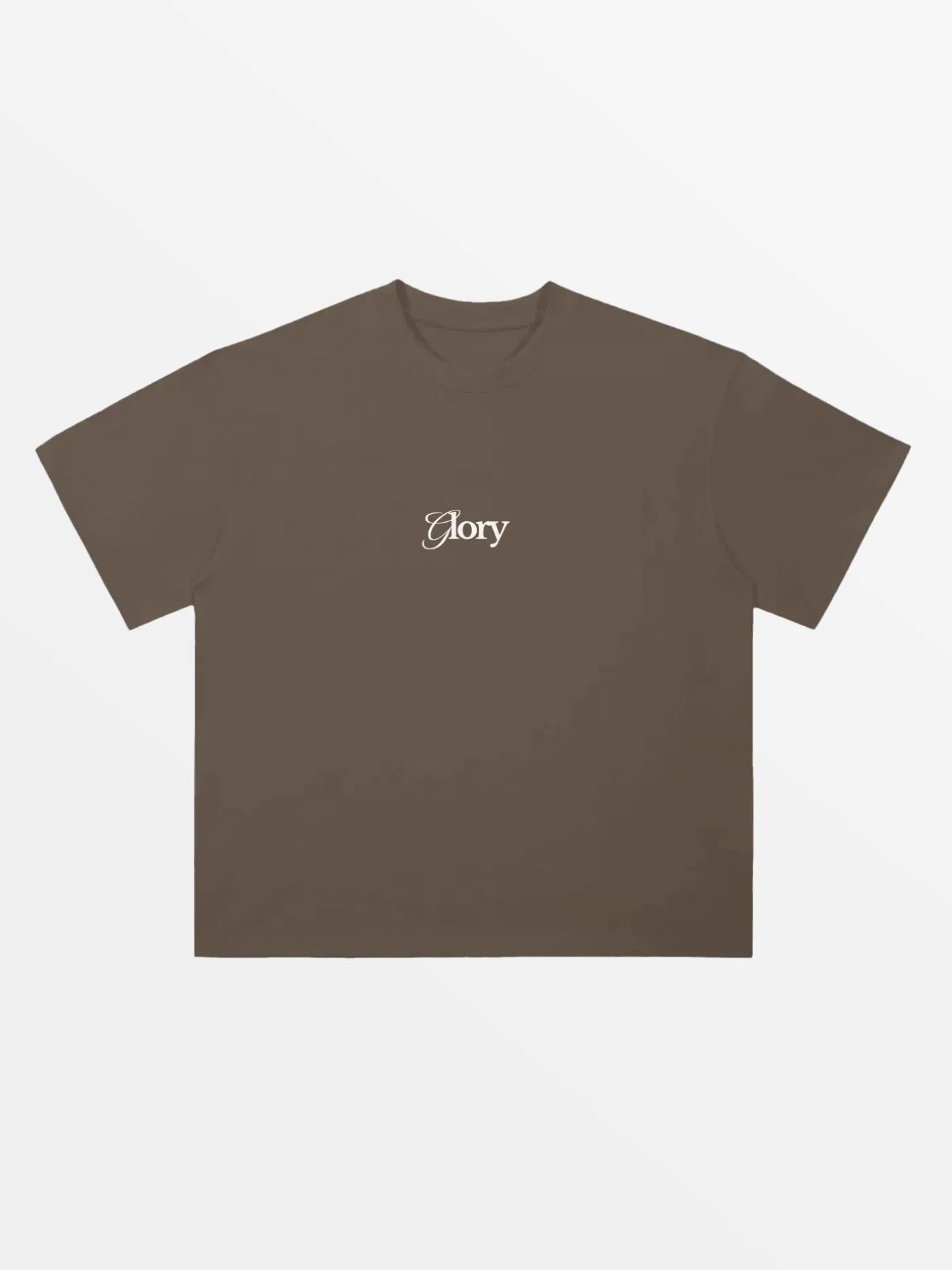 T-SHIRT "ATERI"-SHINEANDGLORY-Coffee-S-SHINEANDGLORY