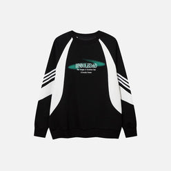 SUDADERA "NEGRO BLANCO"