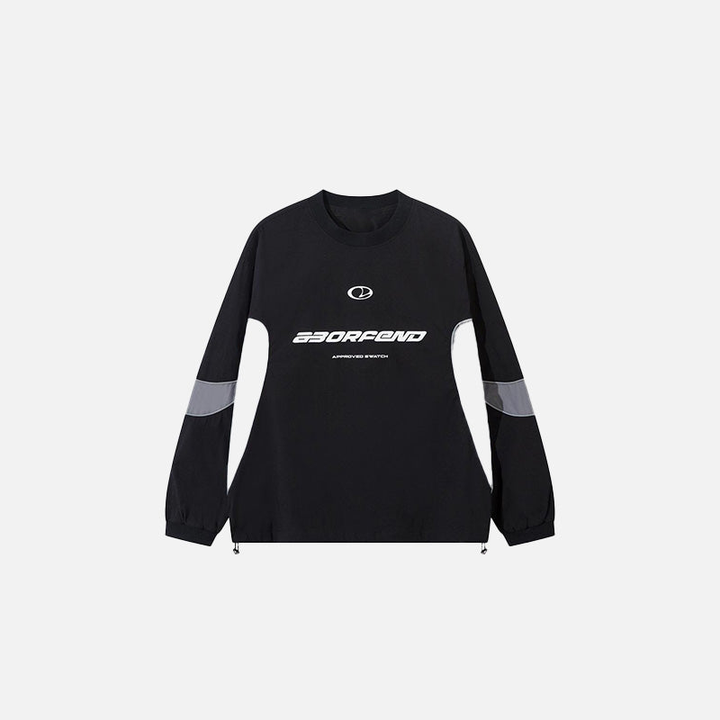 SUDADERA "GRÁFICO FUTURISTA"