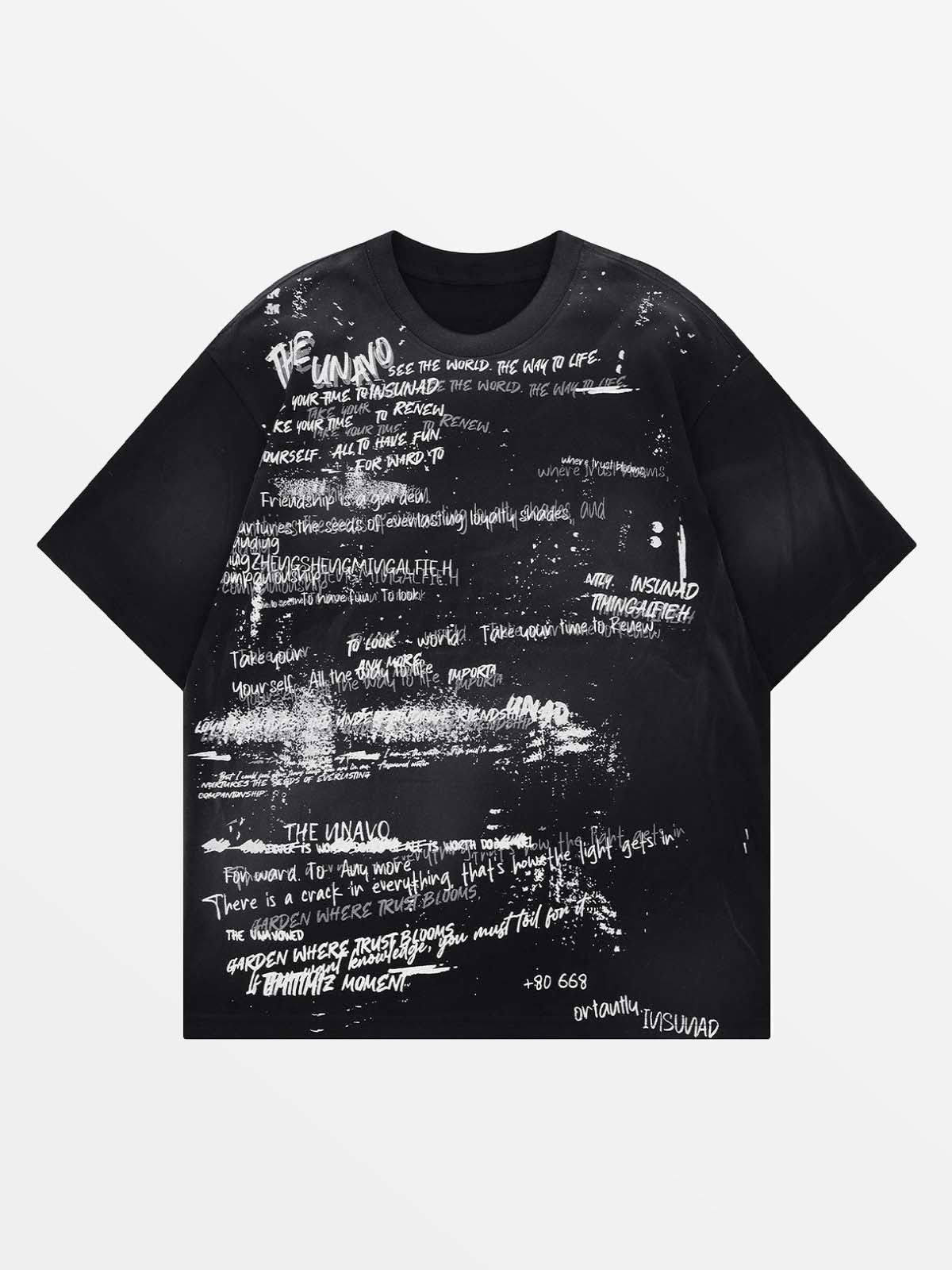 T-Shirt Zosci Blanc — T-Shirt Streetwear Y2K ShineAndGlory