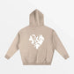 HOODIE "LOVE"-SHINEANDGLORY-SHINEANDGLORY