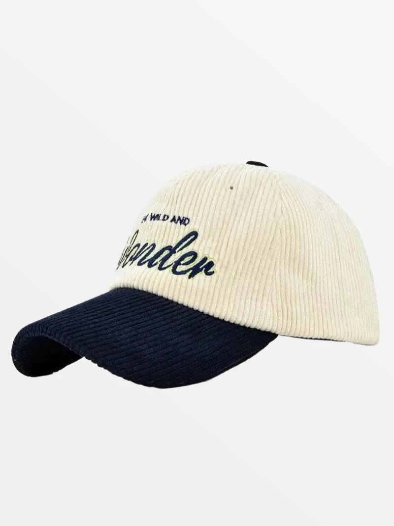 CAP "WONDER" VELOUR - gloryclothing - streetwear - y2k