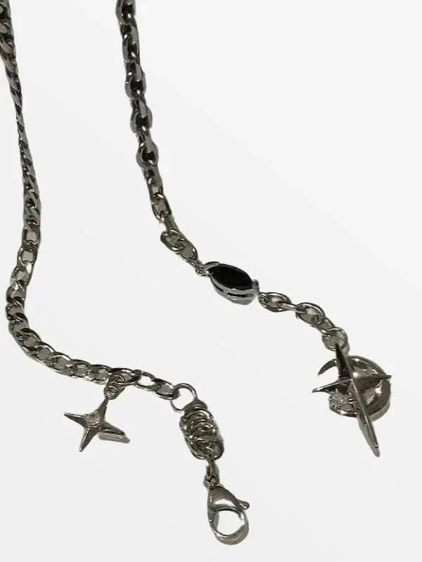 COLLIER "STARMOON" - gloryclothing - streetwear - y2k