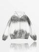 FELPA CON CAPPUCCIO "HIGH WASHED"