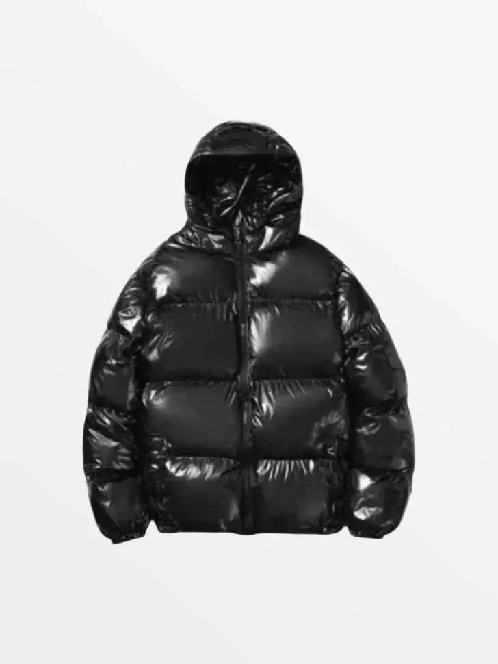 Veste Puff Noir — Veste Jacket Streetwear Y2K ShineAndGlory