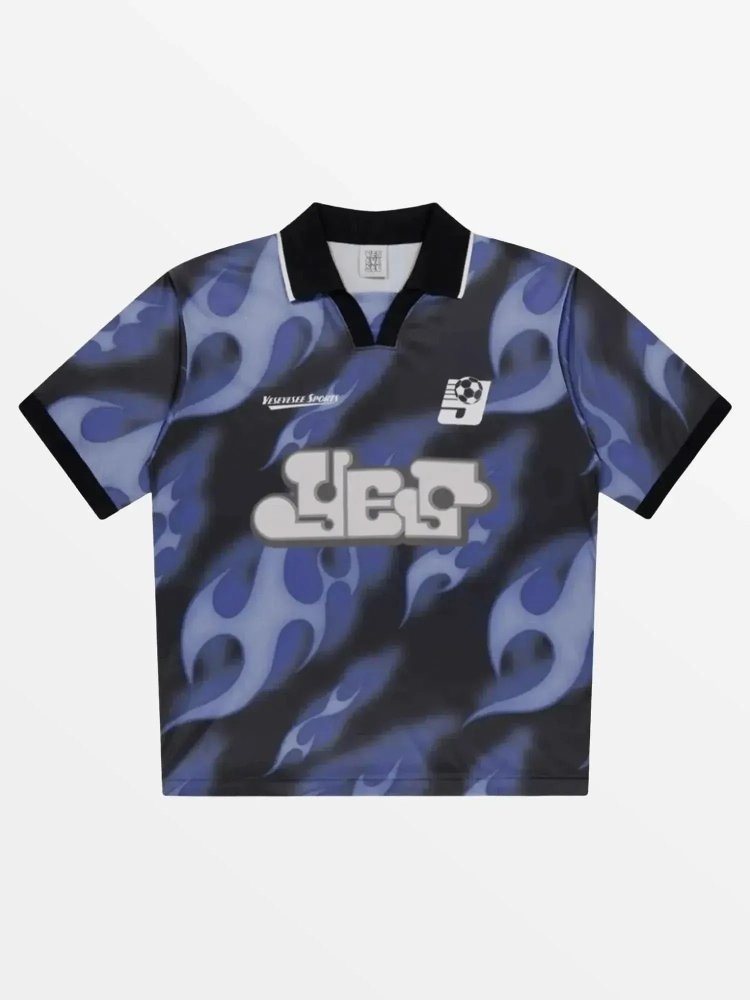 T-shirt Jersey Set Bleu — T-Shirt Streetwear Y2K ShineAndGlory