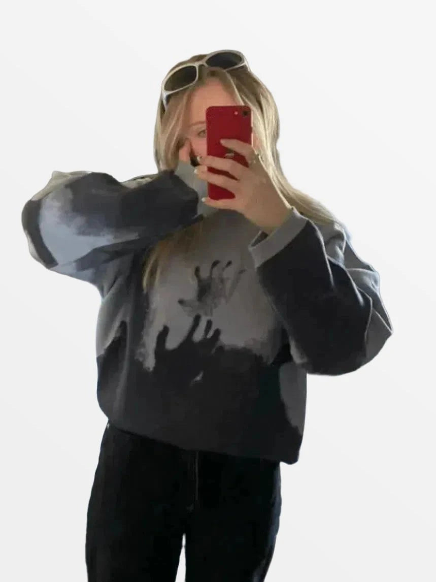 KNIT "SCARY" - gloryclothing - streetwear - y2k
