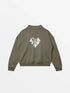 HALF ZIP "GANJI"-SHINEANDGLORY-SHINEANDGLORY