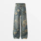 PANT "FLOWERS" - gloryclothing - streetwear - y2k